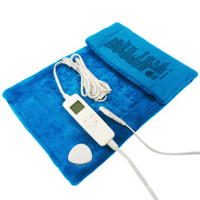 Soft Flannel Warming Pad Auto Shut Off Moist Dry Electric Heating Pad With Fast Heating And Overheating Protection